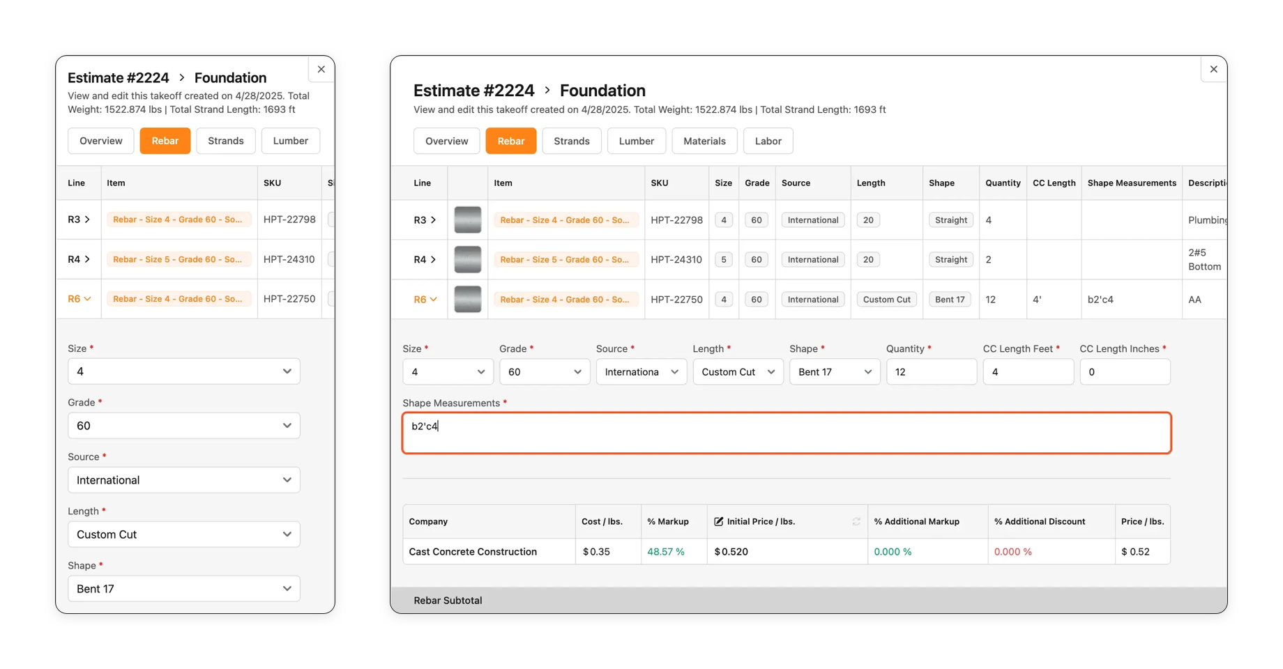 Houston Post Tension's Custom MRP by 10Bit Partners