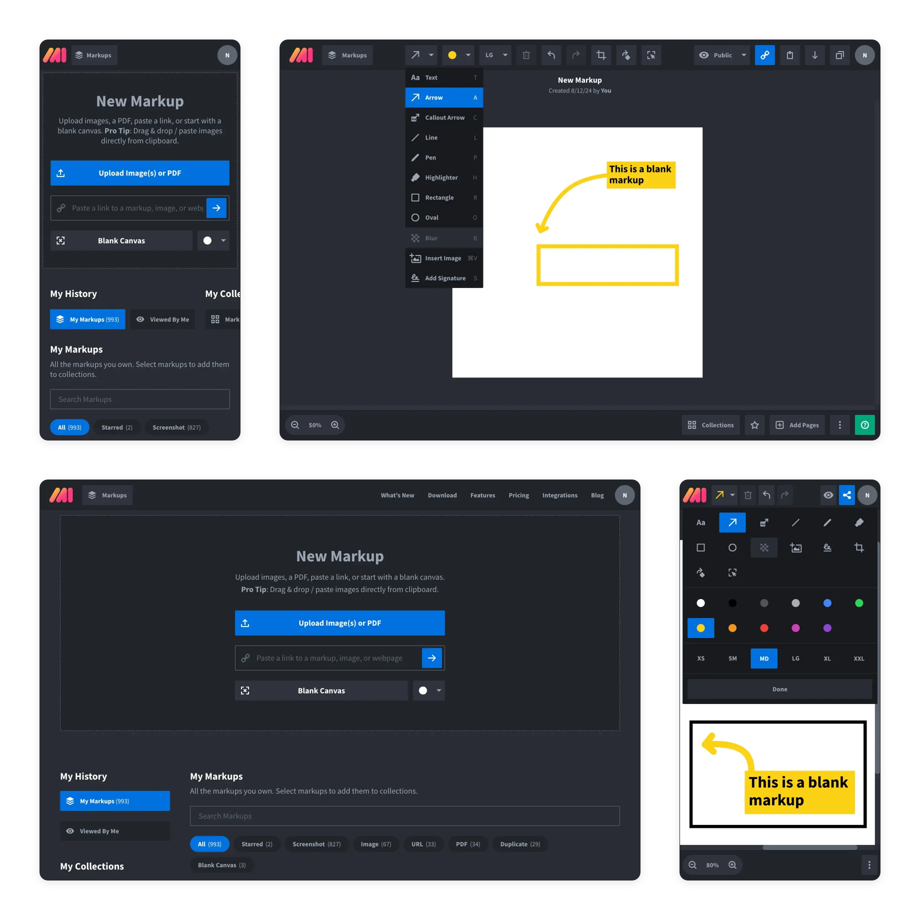 Markup Hero Product Designs by 10Bit Partners