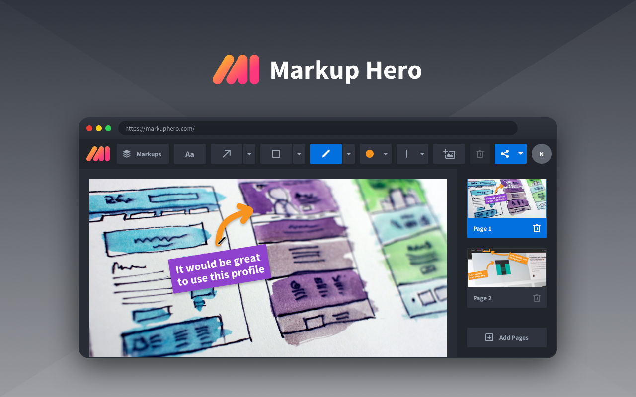 Markup Hero Design Assets by 10Bit Partners