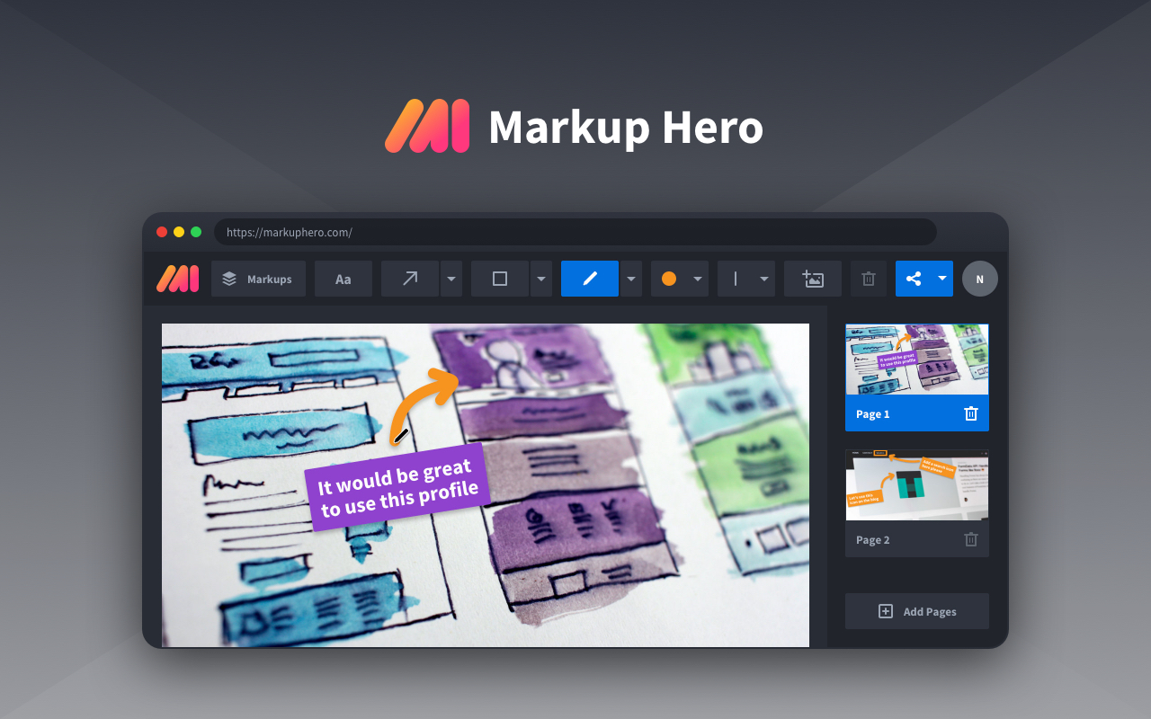 Markup Hero Designs & Development Project